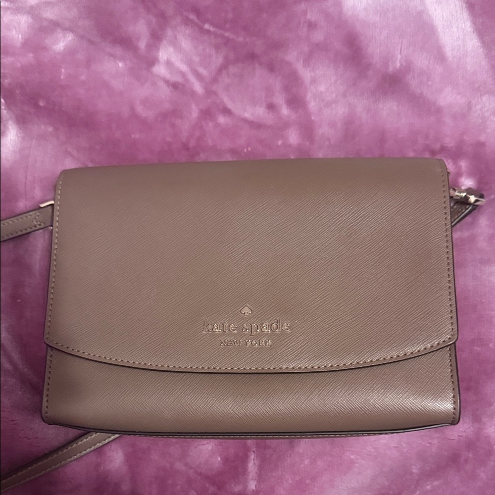 Kate Spade Taupe Crossbody Bag